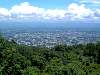 Chiang Mai city from Doi Inthanon National Park